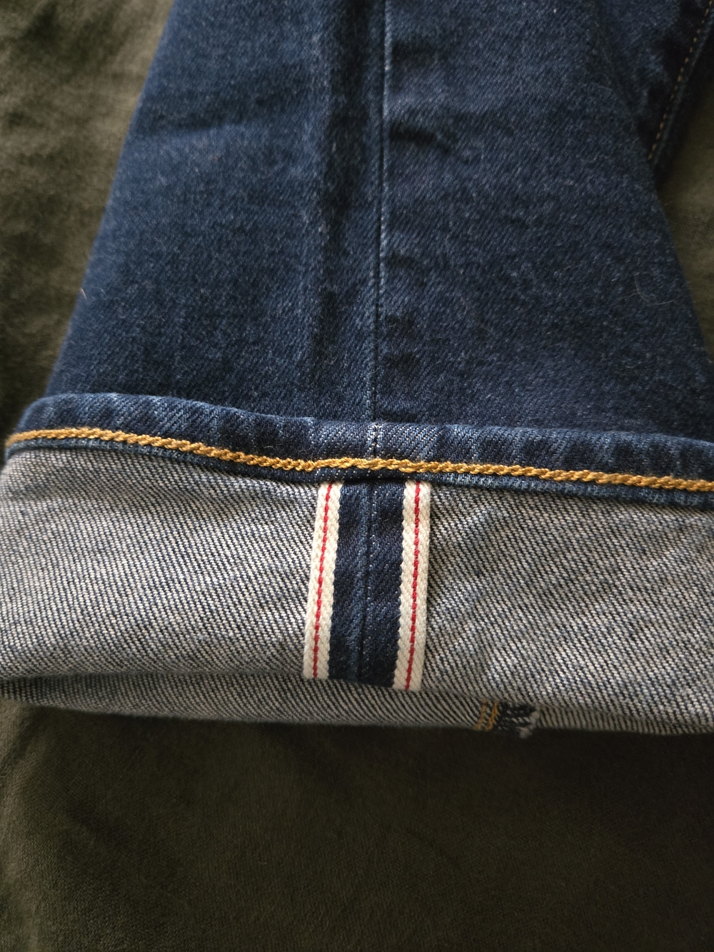 Levi's Premium 511 Selvedge Jeans 34x32 Getting Started Dark Wash - Picture 5 of 8